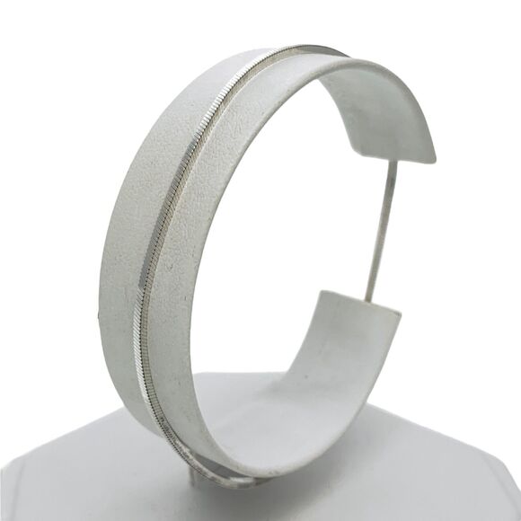 Vintage Italy Sterling Silver 925 Chain Bracelet 8" - Picture 1 of 6